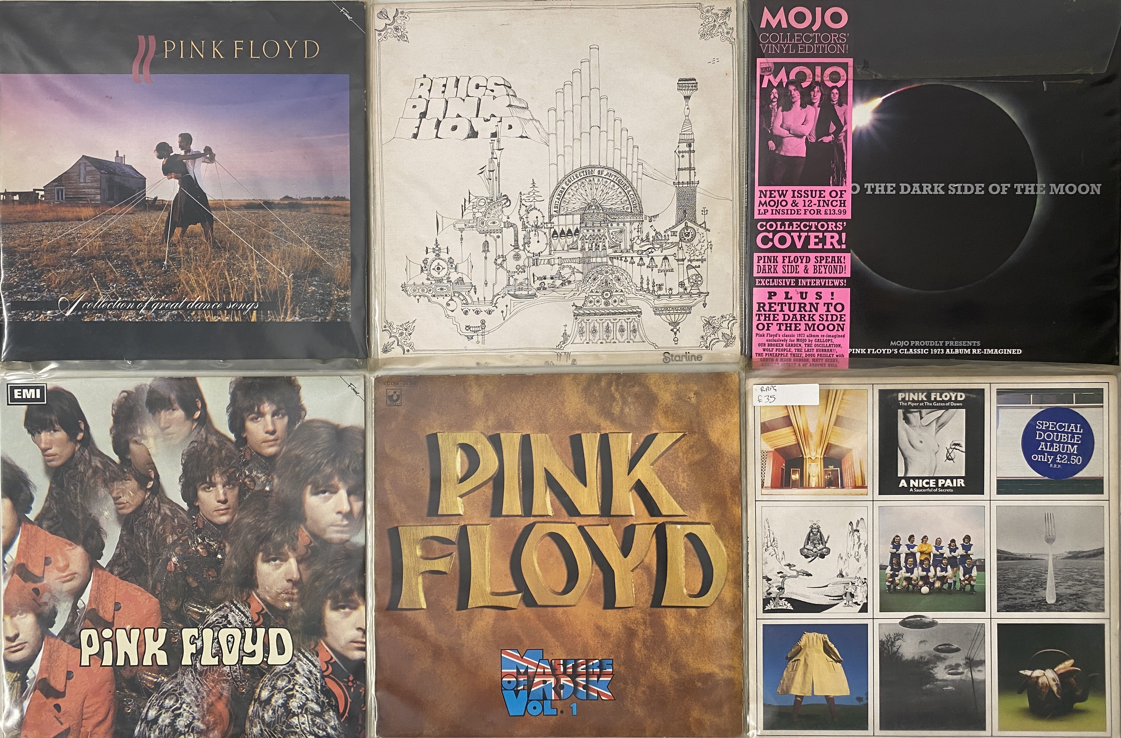 Pink Floyd Complete Collection Lot 738 - PINK FLOYD - LP COLLECTION
