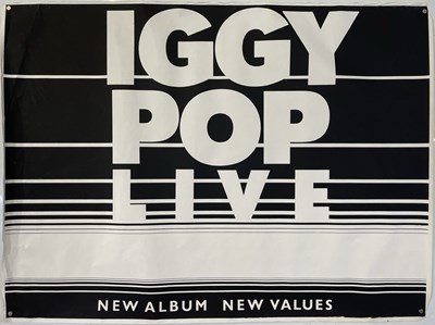 Lot 235 - IGGY POP - ORIGINAL 1979 BLANK CONCERT POSTER.