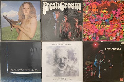 Lot 690 - CREAM/ CLAPTON AND RELATED - LP COLLECTION