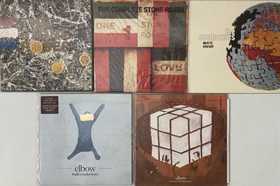 Lot 743 - SEAHORSES / STONE ROSES / ELBOW - LP PACK