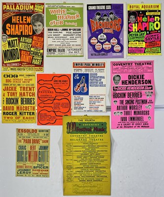 Lot 249 - 1960S/70S WINDOW CARD POSTERS.