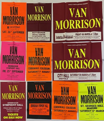 Lot 251 - VAN MORRISON CONCERT POSTER COLLECTION.