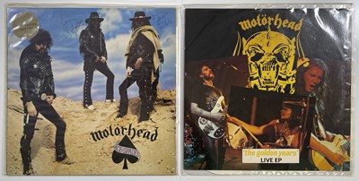 Lot 334 - MOTORHEAD - SIGNED LPS.