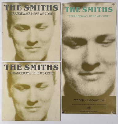 Lot 568 - THE SMITHS - ORIGINAL PROMO POSTER FOR STRANGEWAYS..