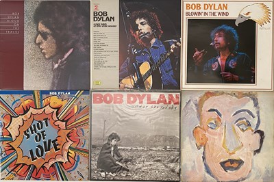 Lot 1079 - BOB DYLAN - LP COLLECTION PLUS MEMORABILIA