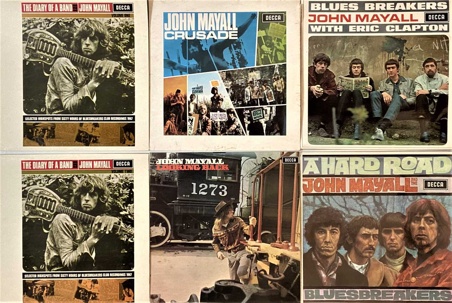 Lot 189 - John Mayall/ Blues Breakers/ Clapton - LP