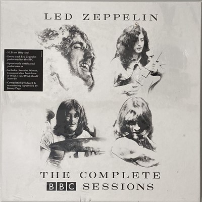 Lot 777 - LED ZEPPELIN - THE COMPLETE BBC SESSIONS BOX SET (8122794390)