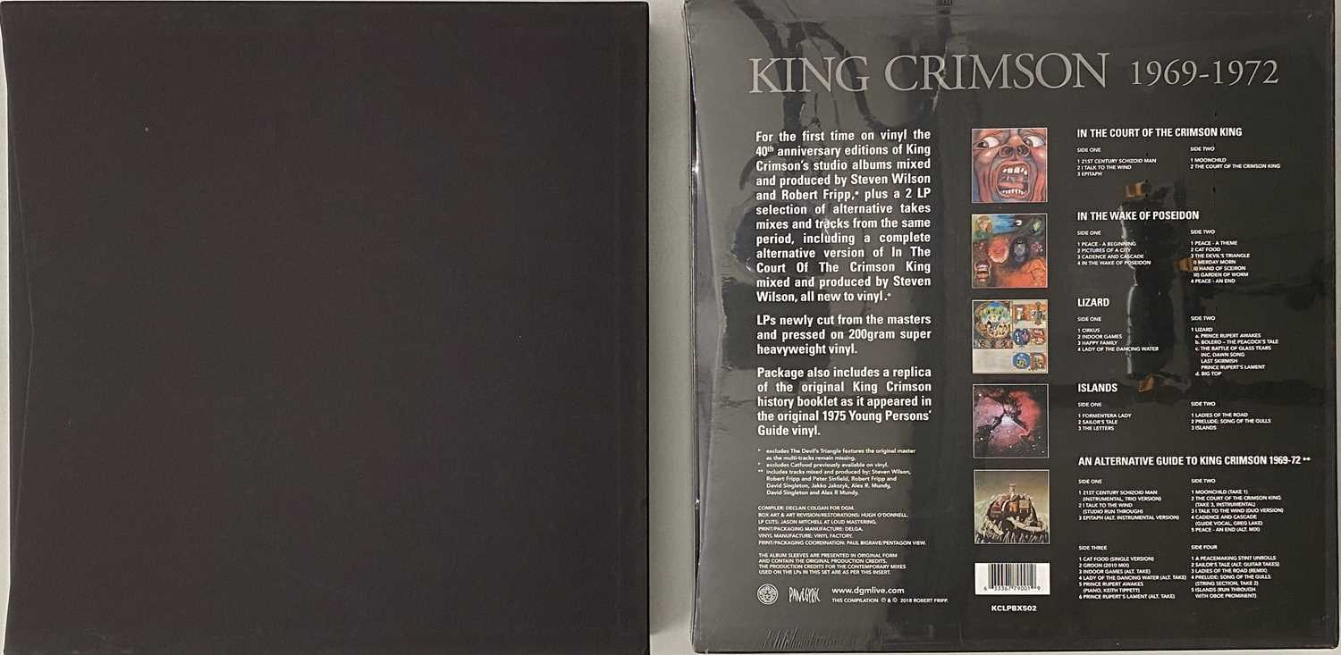 Lot 778 - KING CRIMSON - BOX SETS