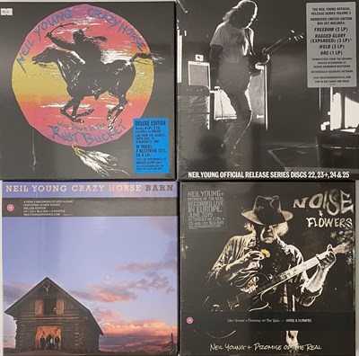 Lot 781 - NEIL YOUNG - SEALED LP BOX SETS