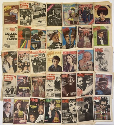 Lot 115 - LARGE COLLECTION OF EARLY 1980S NME MAGAZINES.