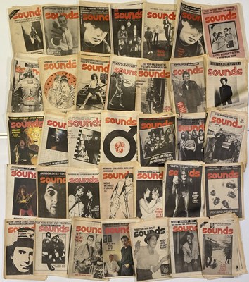 Lot 565 - LARGE COLLECTION OF PUNK-ERA SOUNDS MAGAZINES.