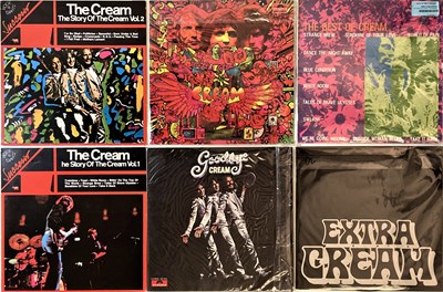 Lot 192 - Cream and Related - Foreign Press LPs