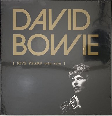 Lot 782 - DAVID BOWIE - FIVE YEARS 1969-1973 BOX SET (DBXL 1)