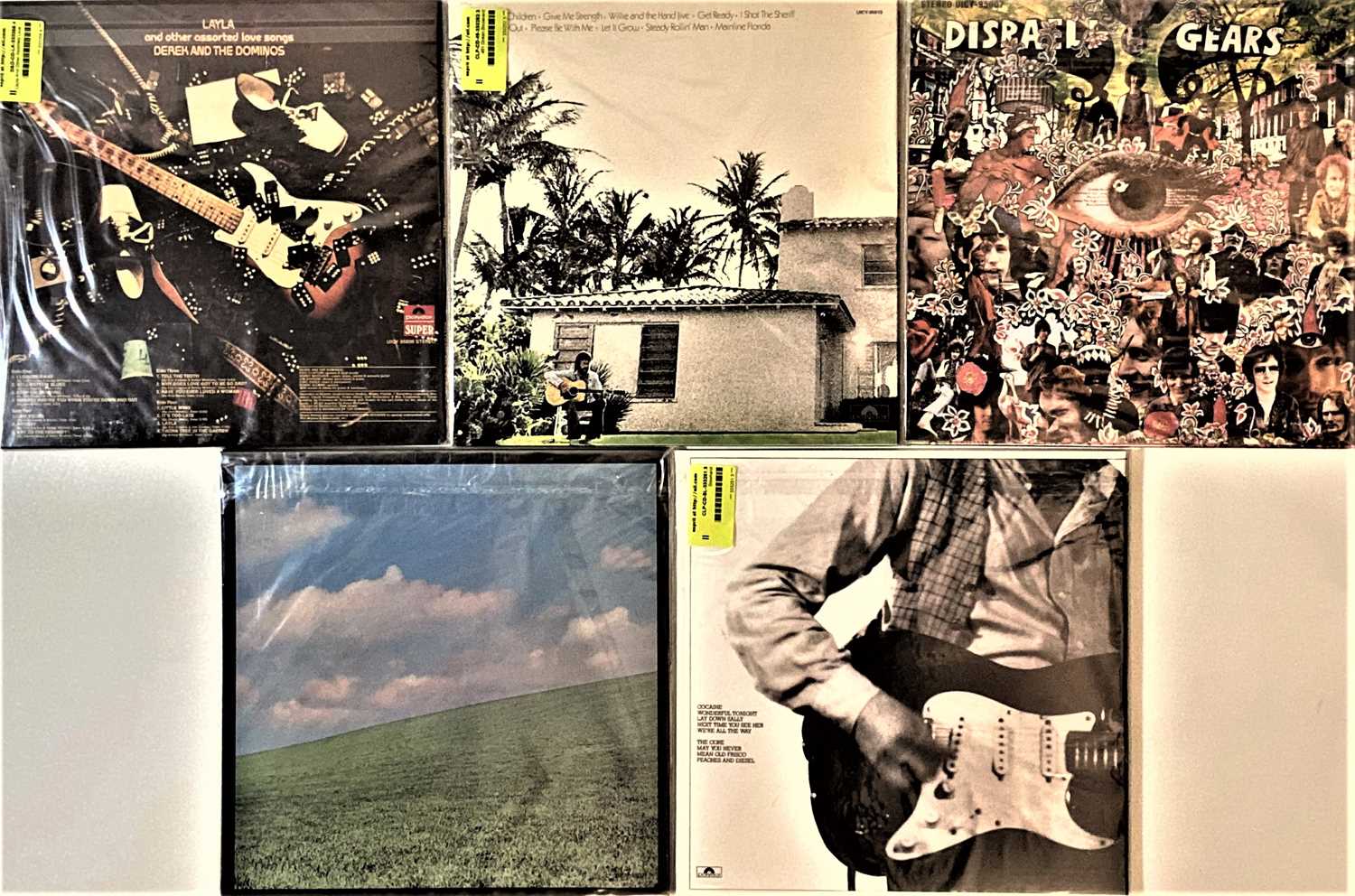 Lot 193 Cream and Related Japanese CDs in LP Sized