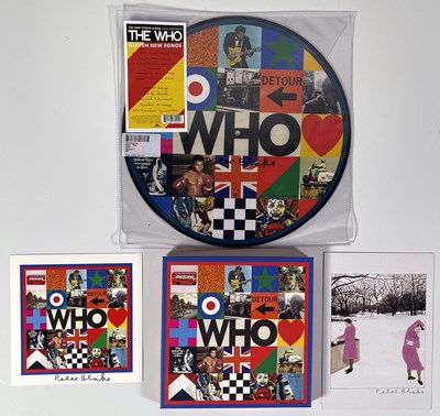 Lot 340 - THE WHO - PETER BLAKE SIGNED ITEMS.