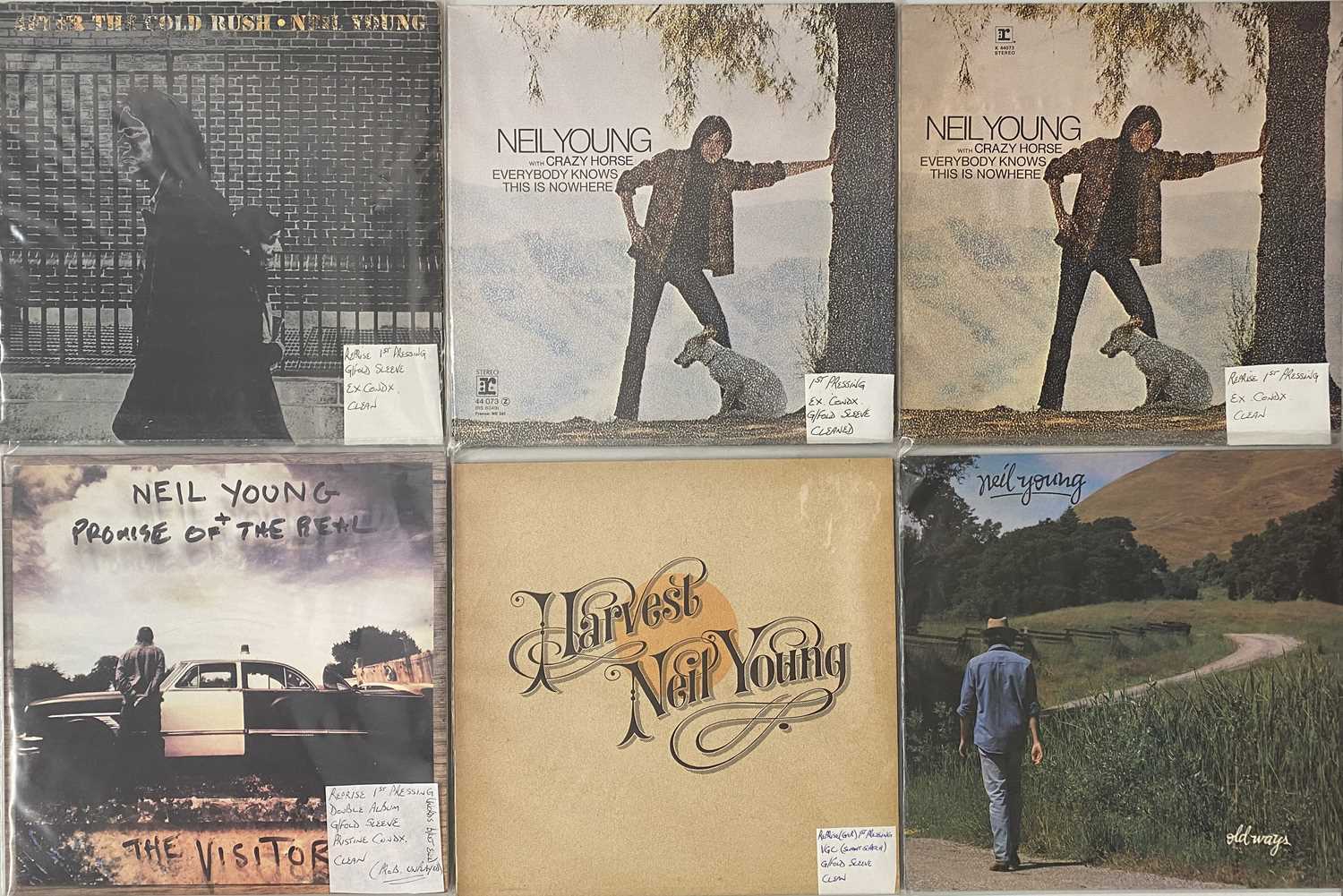 Lot 800 - NEIL YOUNG - LP COLLECTION