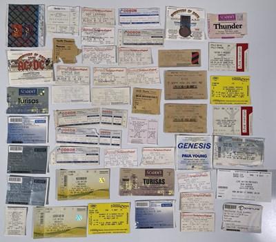 Lot 142 - ROCK / HARD ROCK / METAL CONCERT TICKET COLLECTION.