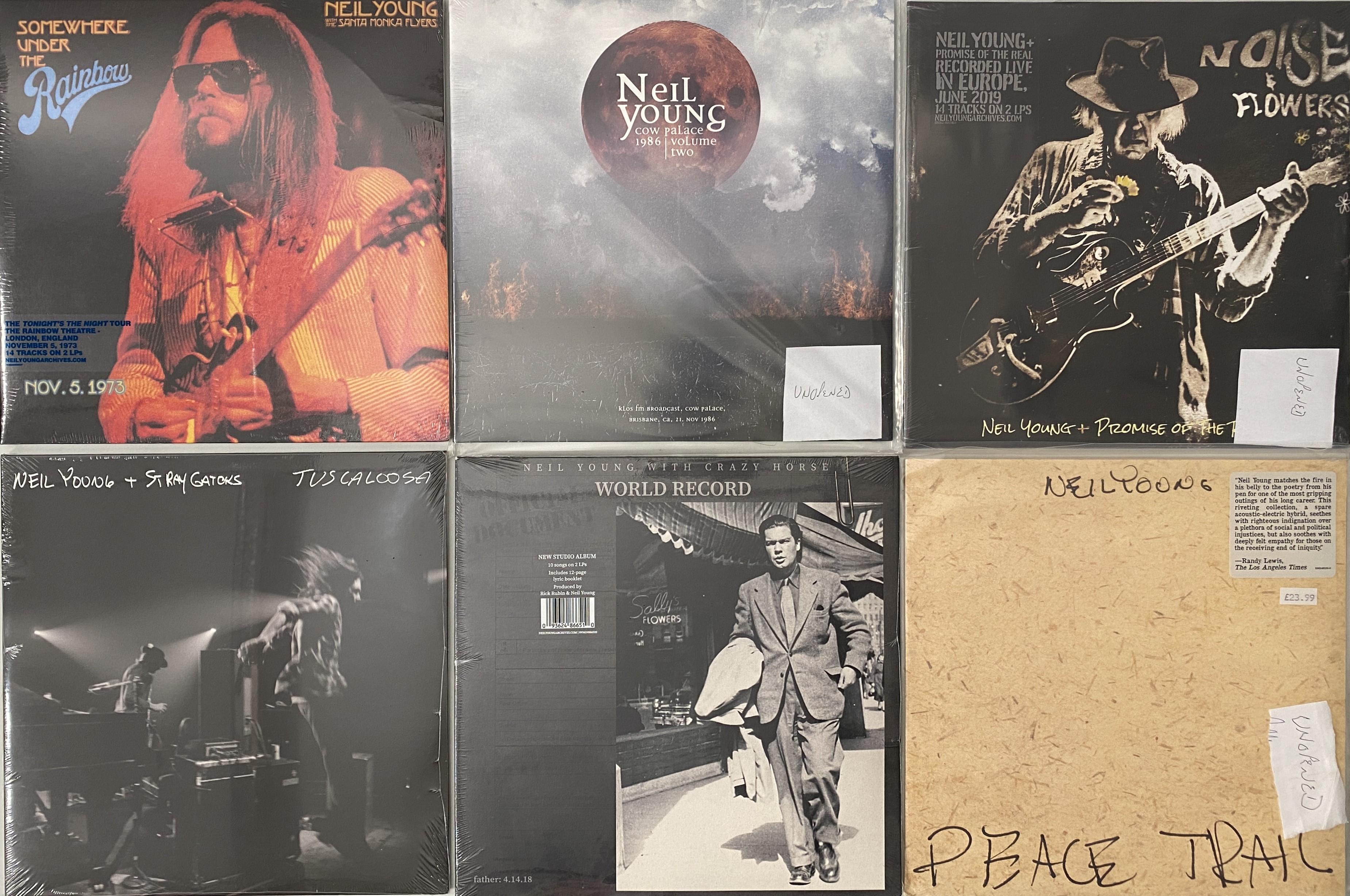 Lot 811 - NEIL YOUNG - LP COLLECTION