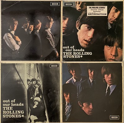 Lot 693 - THE ROLLING STONES - 60s LPs (EARLY/ORIGINAL UK/EXPORT COPIES)