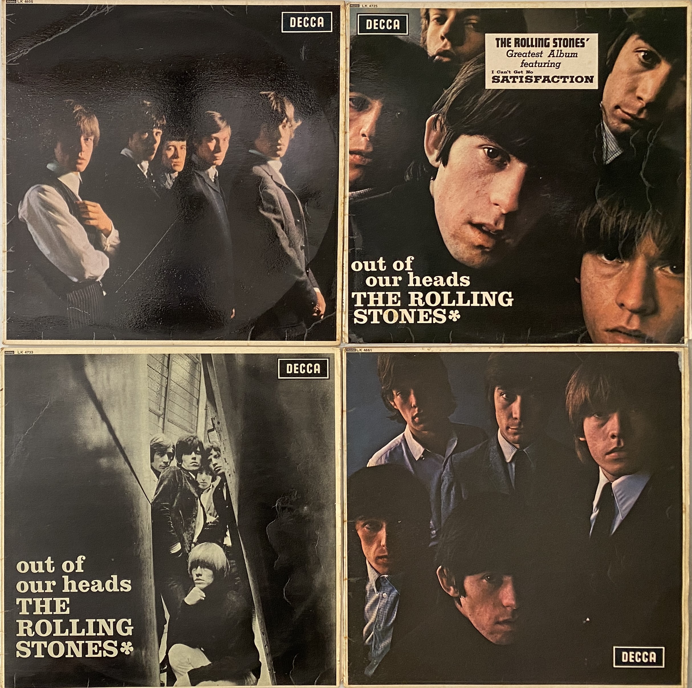 ROLLING STONES★No.2 UK Open Decca Mono オ Rolling Stones No 2