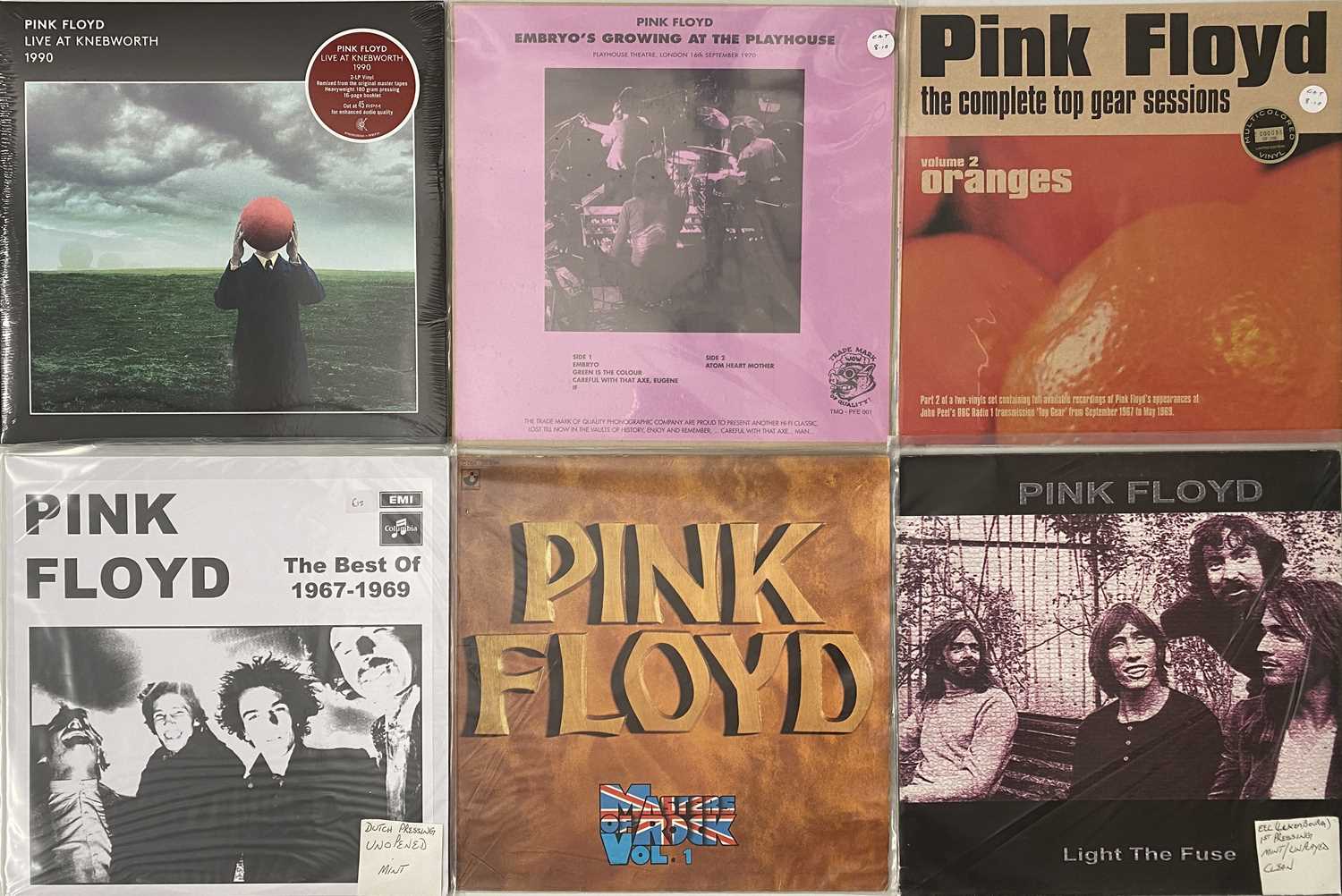Lot 816 - PINK FLOYD - LP PACK