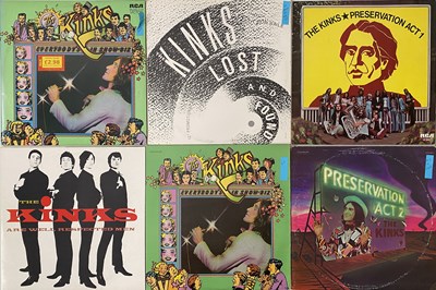 Lot 696 - THE KINKS & RELATED - LP COLLECTION