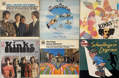 Lot 696 - THE KINKS & RELATED - LP COLLECTION