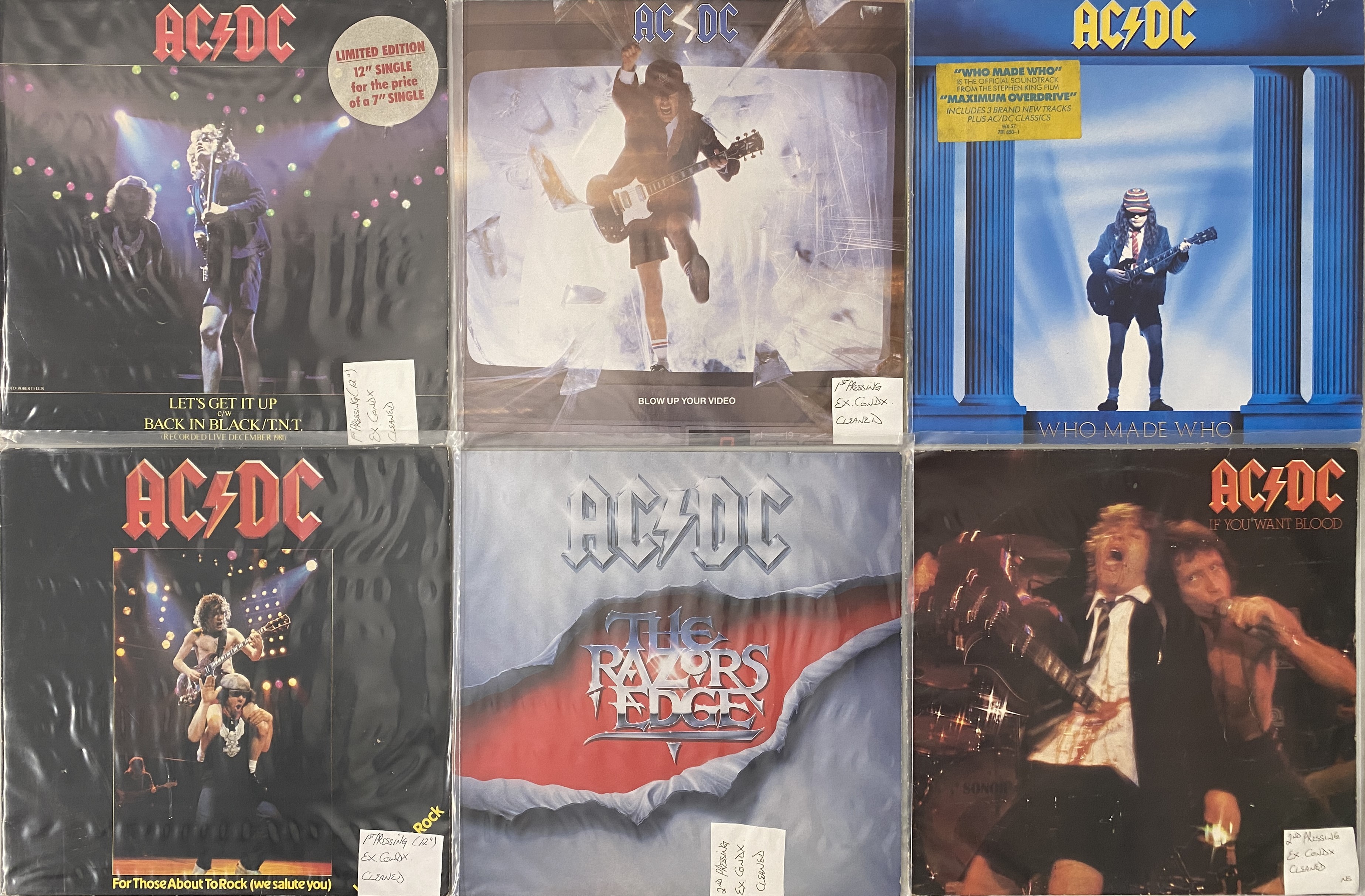 Lot 821 - AC/DC - LP / 12