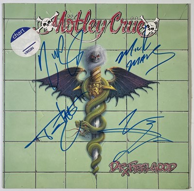 Lot 274 - MOTLEY CRUE  - FULLY SIGNED LP.