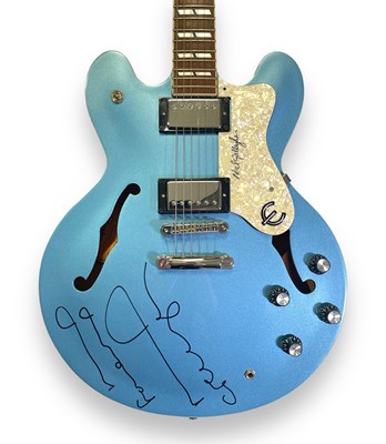 Lot 341 - OASIS - A GUITAR SIGNED BY NOEL GALLAGHER.