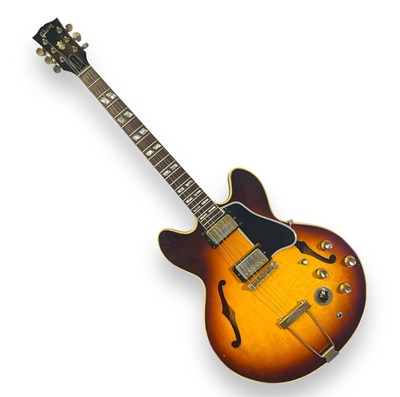 Lot 515 - RIDE / OASIS / BEADY EYE INTEREST - ANDY BELL OWNED AND PLAYED 1967 GIBSON ES-345.