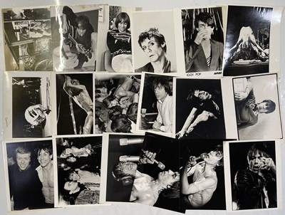 Lot 162 - IGGY POP - PRESS/PROMO PHOTO COLLECTION.