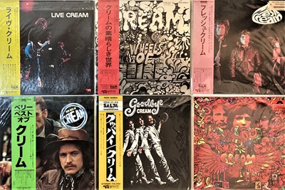 Lot 198 - Cream - Japanese LPs