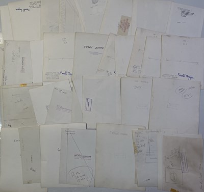 Lot 239 - FRANK ZAPPA - ORIGINAL PRESS AND PROMO PHOTOGRAPHS.