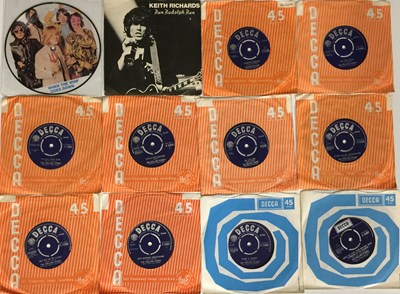 Lot 876 - THE ROLLING STONES AND RELATED - 7" COLLECTION