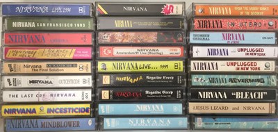 Lot 879 - NIRVANA - CASSETTE COLLECTION