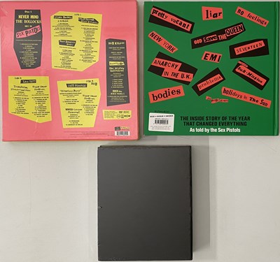 Lot 891 - SEX PISTOLS/ JOHN LYDON - CD/7" BOX SET/ BOOKS