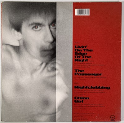 Lot 358 - IGGY POP - SIGNED RECORD AND CUTTING.