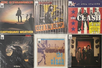 Lot 893 - THE CLASH/ THE STRANGLERS - LP COLLECTION (INC REISSUES)