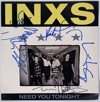 Lot 278 - INXS - FULLY SIGNED LP.