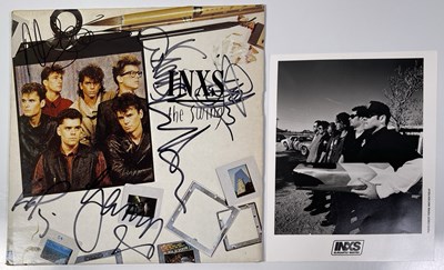 Lot 360 - INXS - A FULLY SIGNED LP.