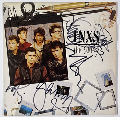 Lot 360 - INXS - A FULLY SIGNED LP.