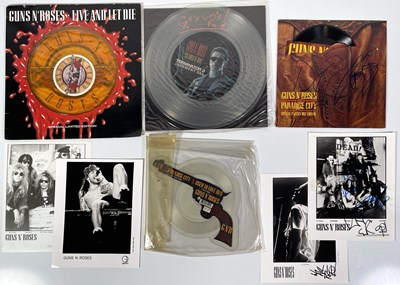 Lot 279 - GUNS N ROSES - AUTOGRAPH COLLECTION.