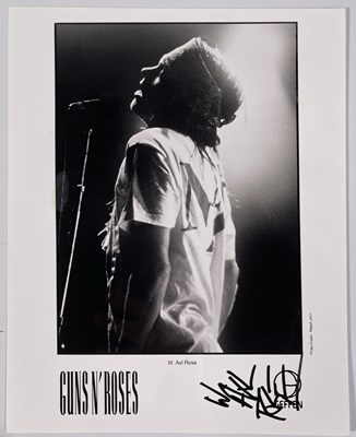 Lot 279 - GUNS N ROSES - AUTOGRAPH COLLECTION.