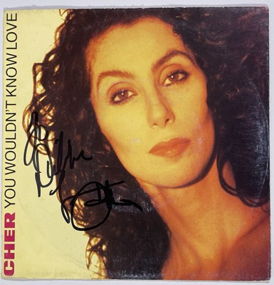 Lot 363 - CHER - AUTOGRAPH COLLECTION.