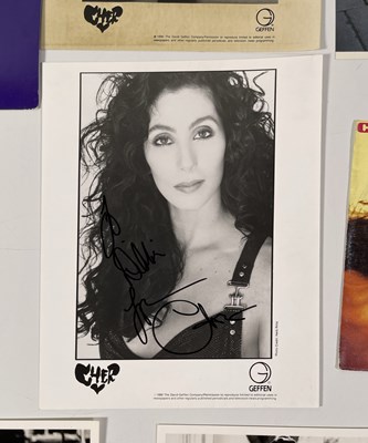 Lot 363 - CHER - AUTOGRAPH COLLECTION.