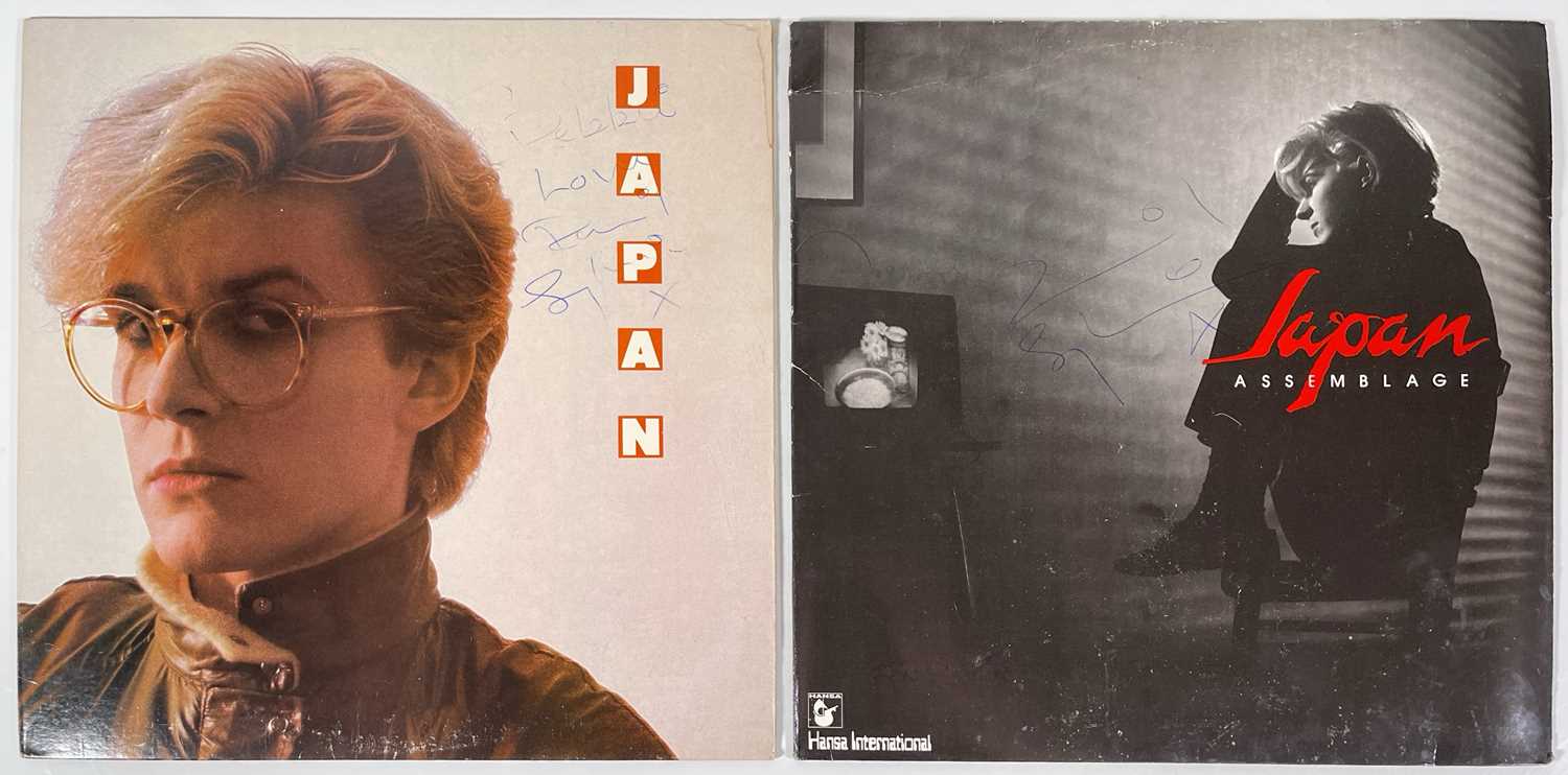 Lot 368 - JAPAN - DAVID SYLVIAN SIGNED LPS.