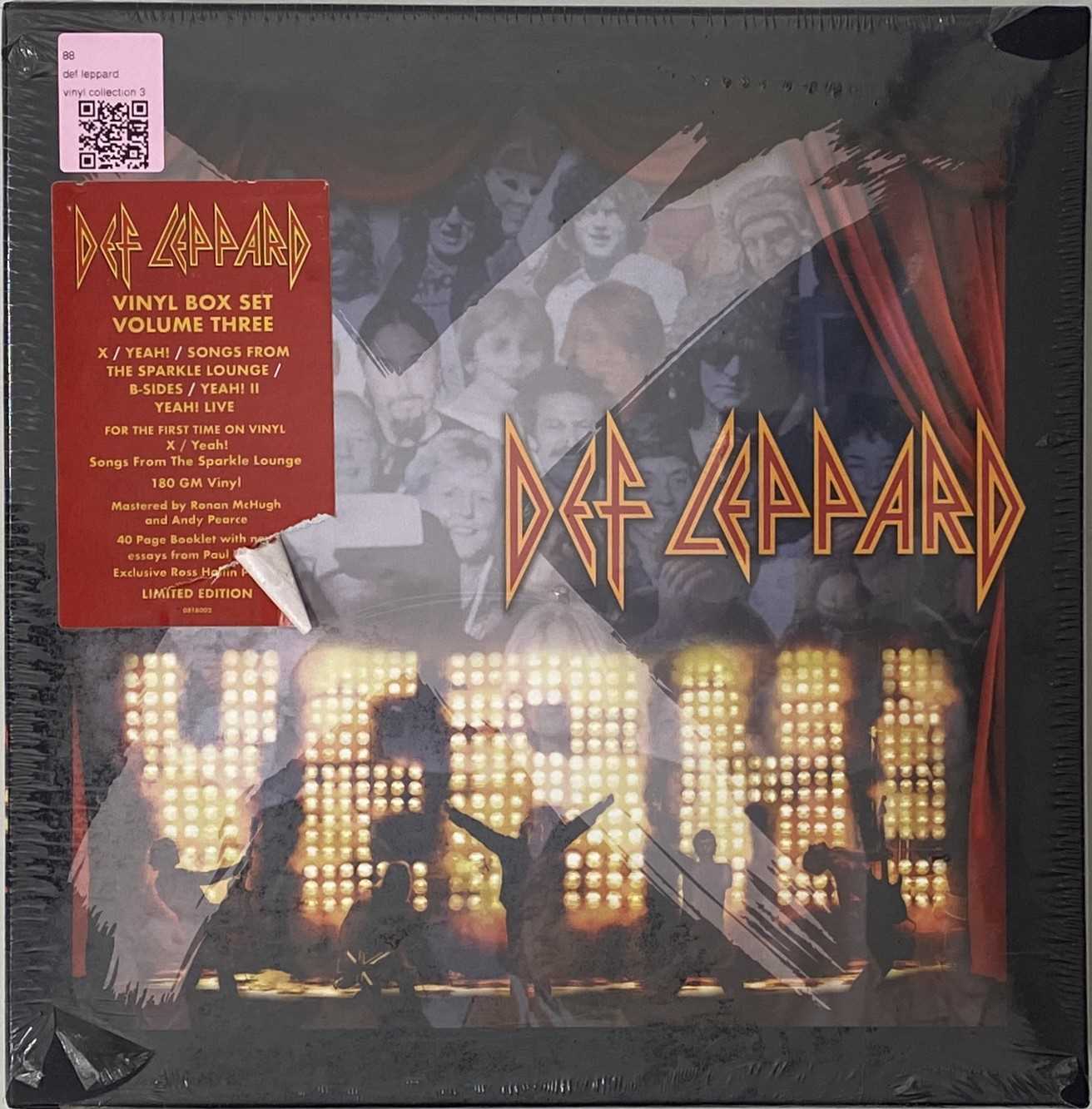 Lot 900 - DEF LEPPARD & AC/DC - LP BOX SET/ 10