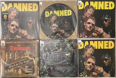 Lot 907 - THE DAMNED - LP COLLECTION (INC REISSUES)