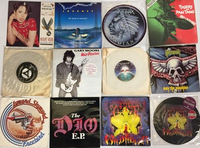 Lot 914 - HEAVY ROCK & METAL - 7" COLLECTION (INC SOME OVERSEAS)